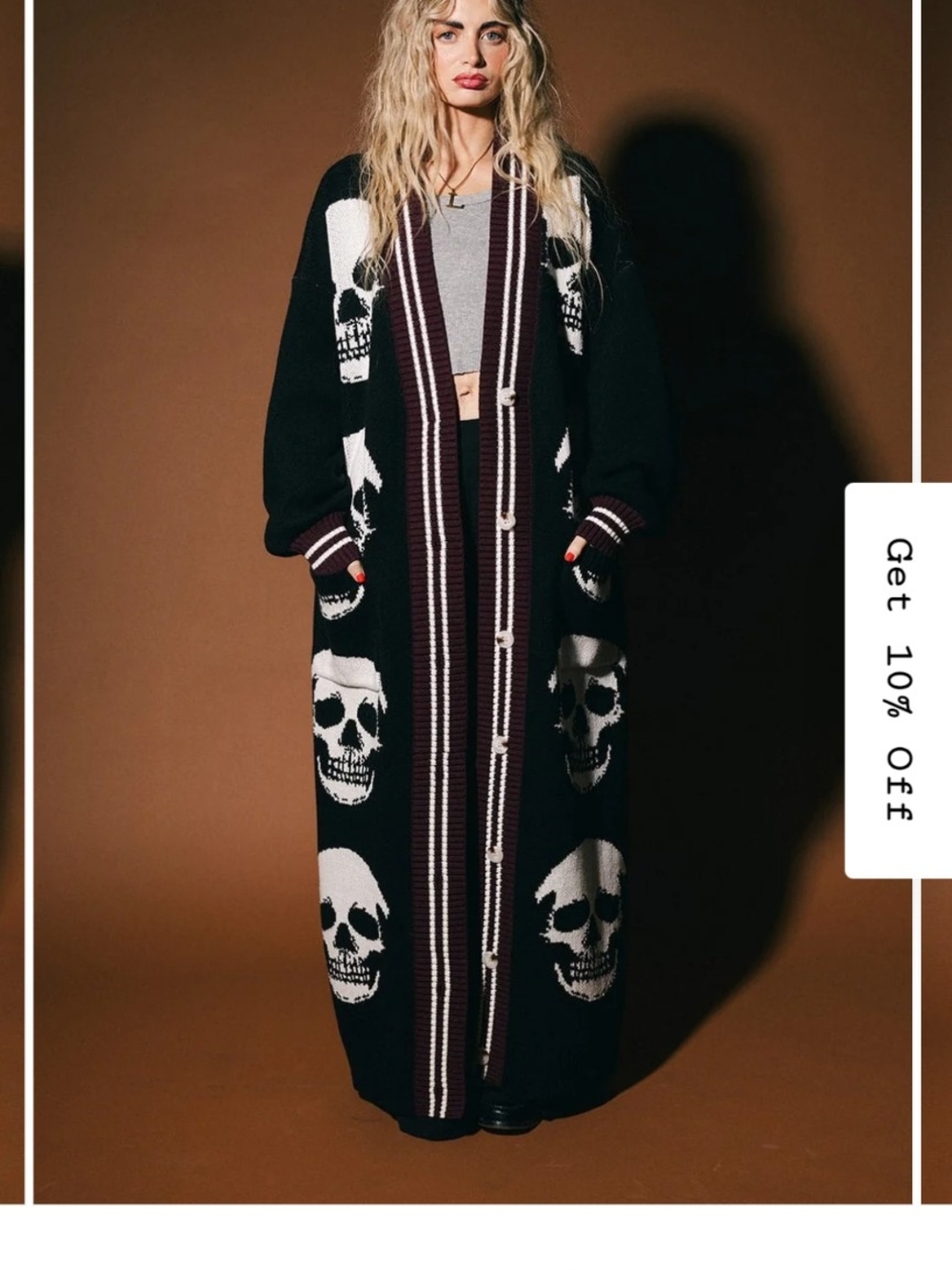 Trouble Maker Longline Cardigan
